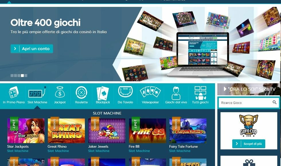 StarCasino Codice Bonus